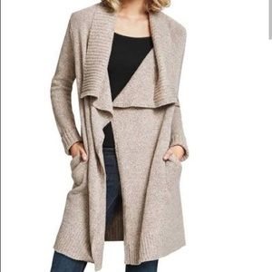 CAbi Oatmeal Confetti Sweater Duster